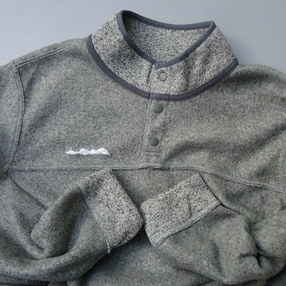 NWOT. SIZE XXL. Eddie Bauer Radiator fleece snap mock pullover. - Picture 11 of 16